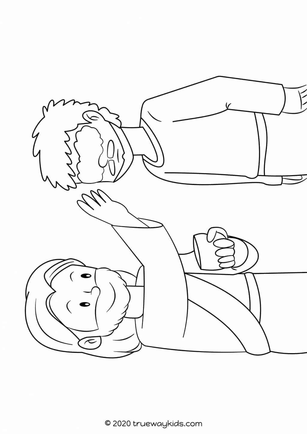 Jesus heals the Blind Man - Trueway Kids