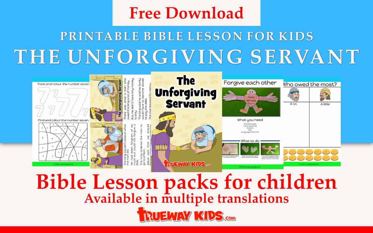 the-parable-of-the-unforgiving-servant-trueway-kids for Free Printable Bible Study On Forgiveness The Parable of the Unforgiving Servant - Trueway Kids for Free Printable Bible Study On Forgiveness