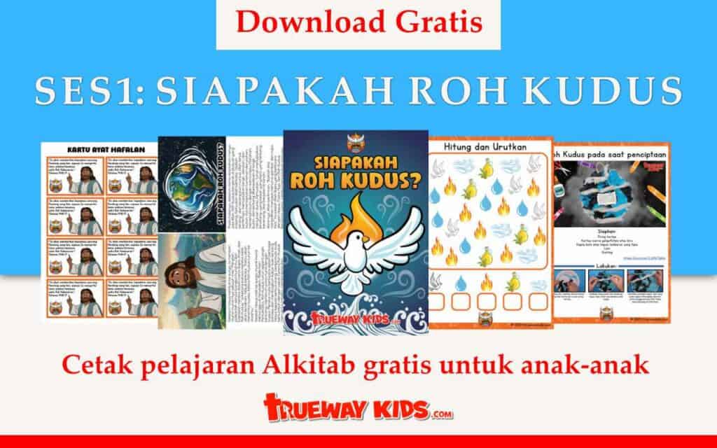 Perkenalkan anak kepada Roh Kudus, jelaskan siapa Dia, peran-Nya dalam Tritunggal, dan bagaimana kita dapat memiliki hubungan pribadi dengan-Nya.