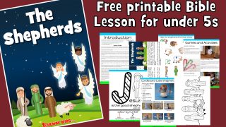 The Shepherds Christmas Bible lesson for kids. Learn about the important message through story, worksheet, games, activities, coloring pages, crafts and more.