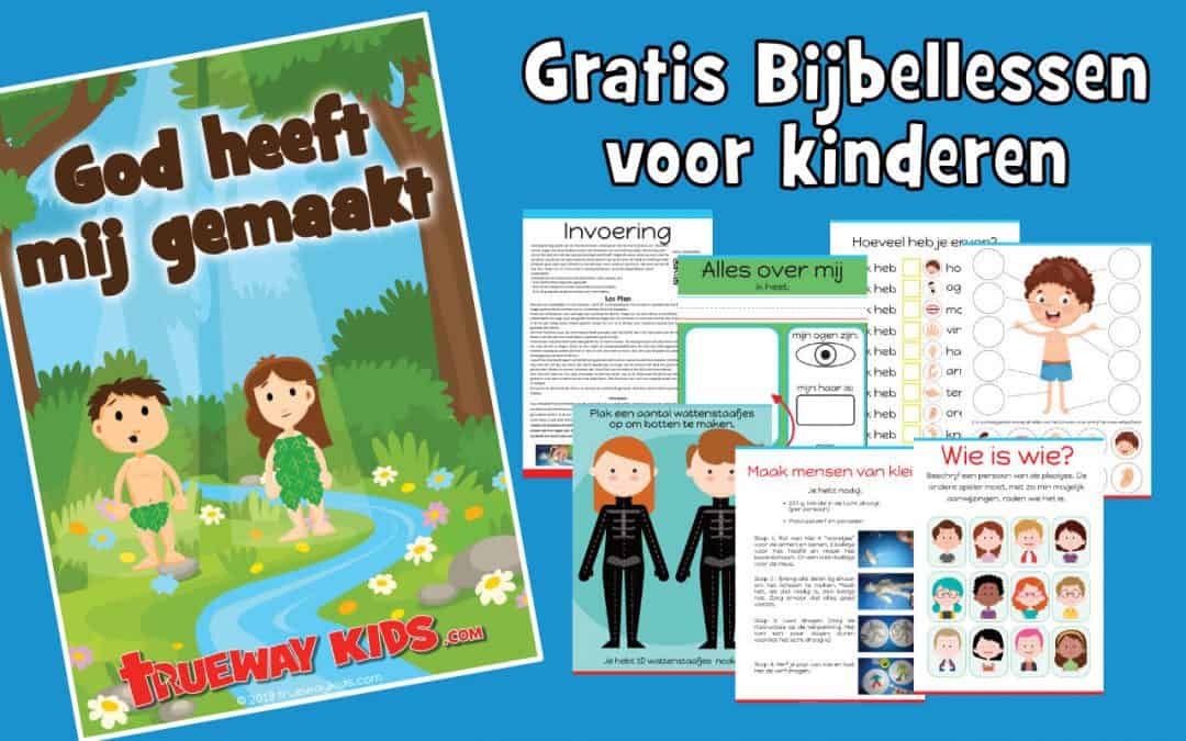 God heeft mij gemaakt bijbelles voor kinderen