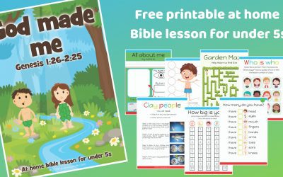 God made me – Genesis 2