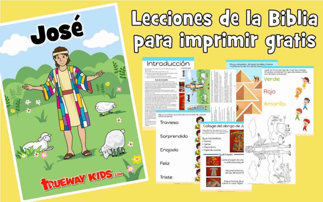 Antiguo Testamento lecciones bíblicas para niños imprimibles - Trueway Kids