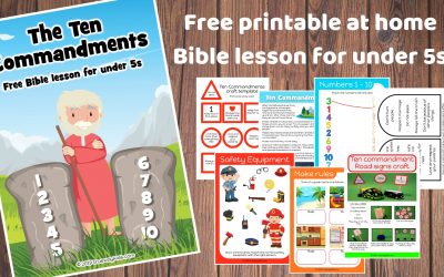 The Ten Commandments - Free Bible lesson for kids - Trueway Kids