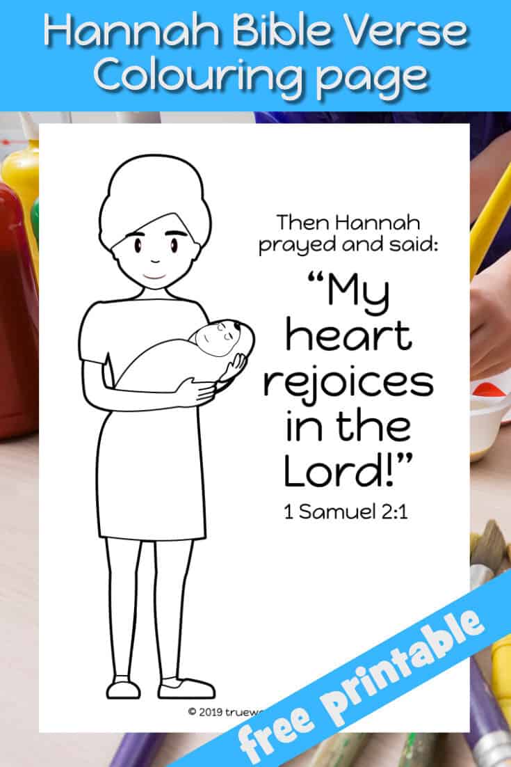 Hannah and Samuel - Free Children's Bible lesson - Trueway Kids