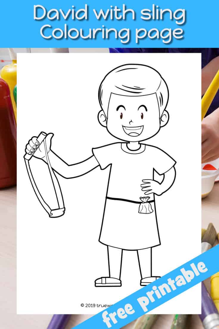 David and Goliath - Preschool Bible lesson - Trueway Kids