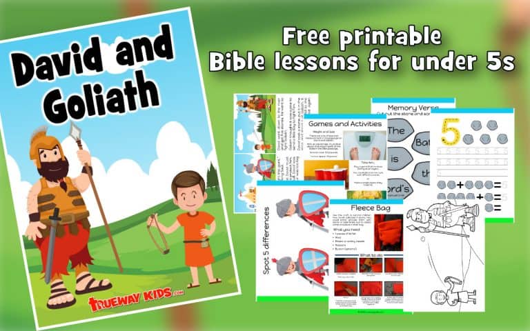 David and Goliath - Bible lessons for kids - Trueway Kids