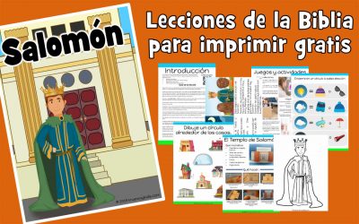 Salomón – lección de la biblia para niños