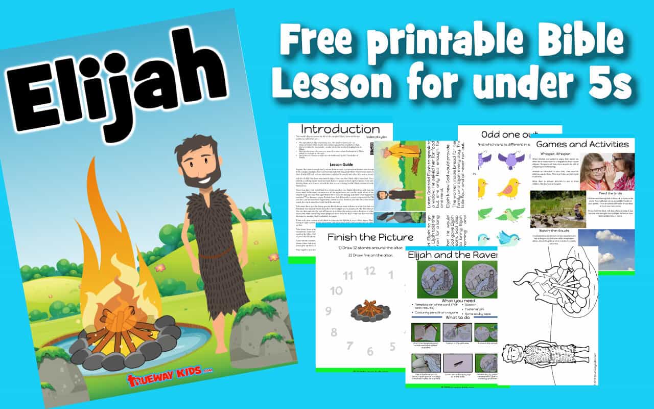 elijah preschool bible study