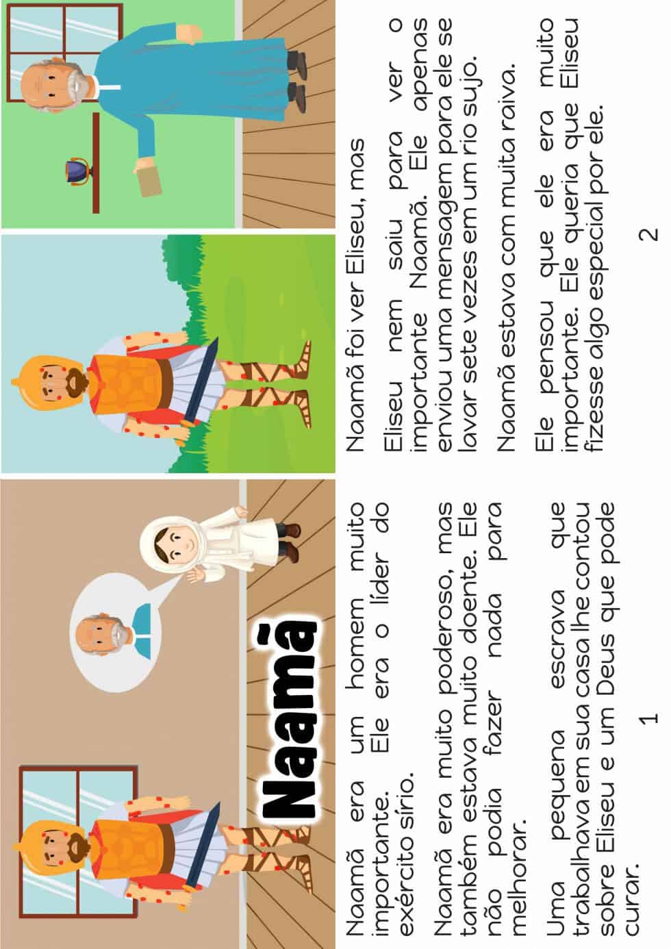 Naamã - lição da bíblia para pré-escolares - Trueway Kids