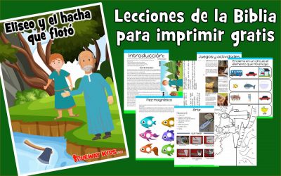 Eliseo y el hacha que flotó – lección de la biblia para niños
