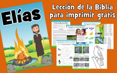 Elías – lección de la biblia para niños