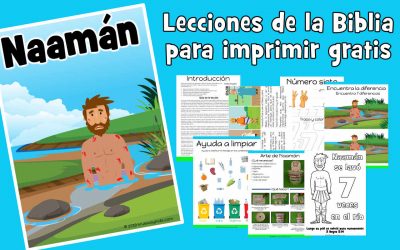 Naamán – lección de la biblia para niños