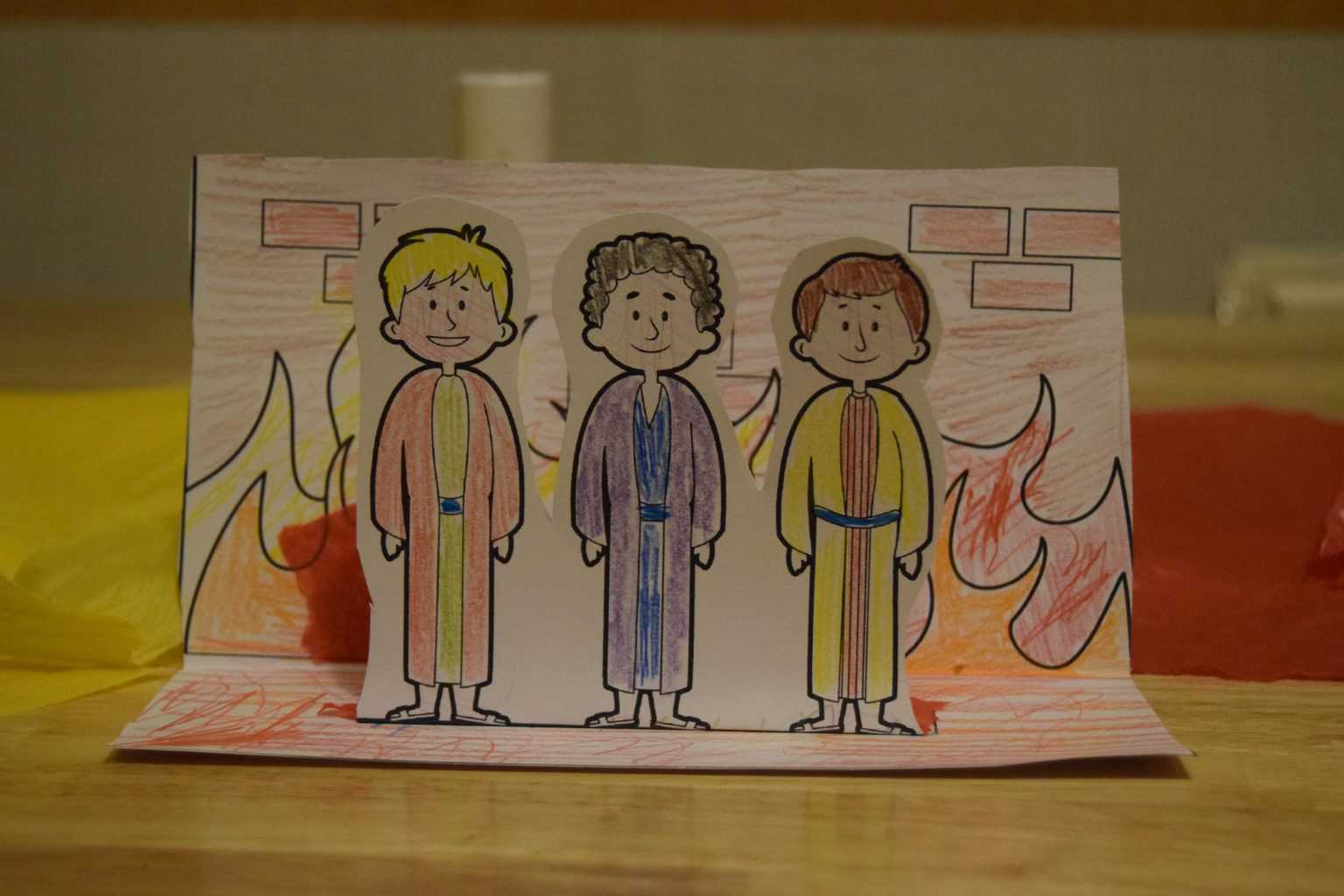 daniel shadrach meshach and abednego coloring pages