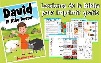 David – El Niño pastor – lección de la biblia para niños
