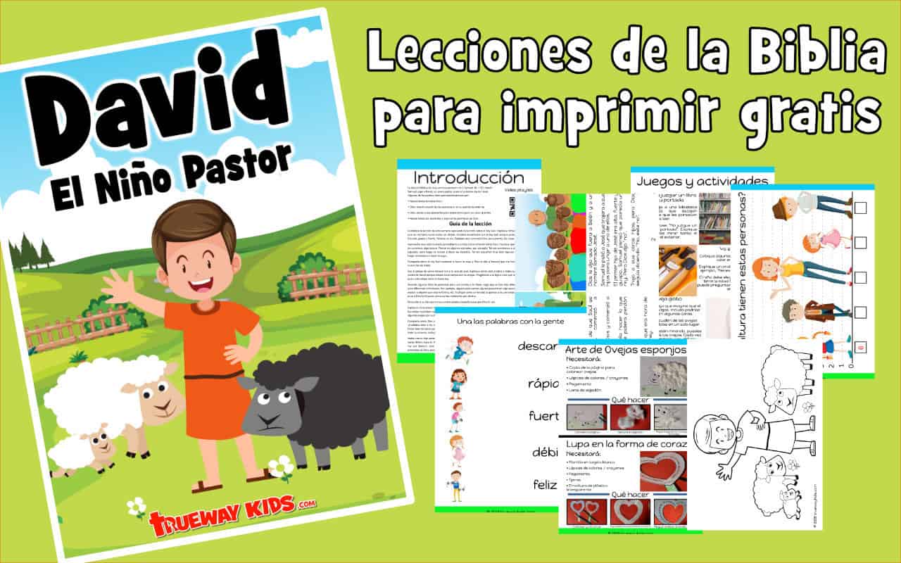 David - El Niño Pastor - Lección De La Biblia Para Niños - Trueway Kids