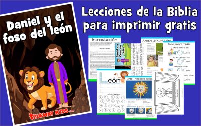 Daniel y el foso del león – lección de la biblia para niños