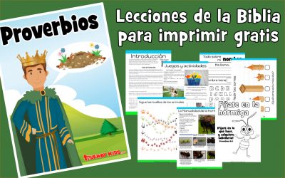 Proverbios – lección de la biblia para niños