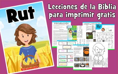 Rut – lección de la biblia para niños