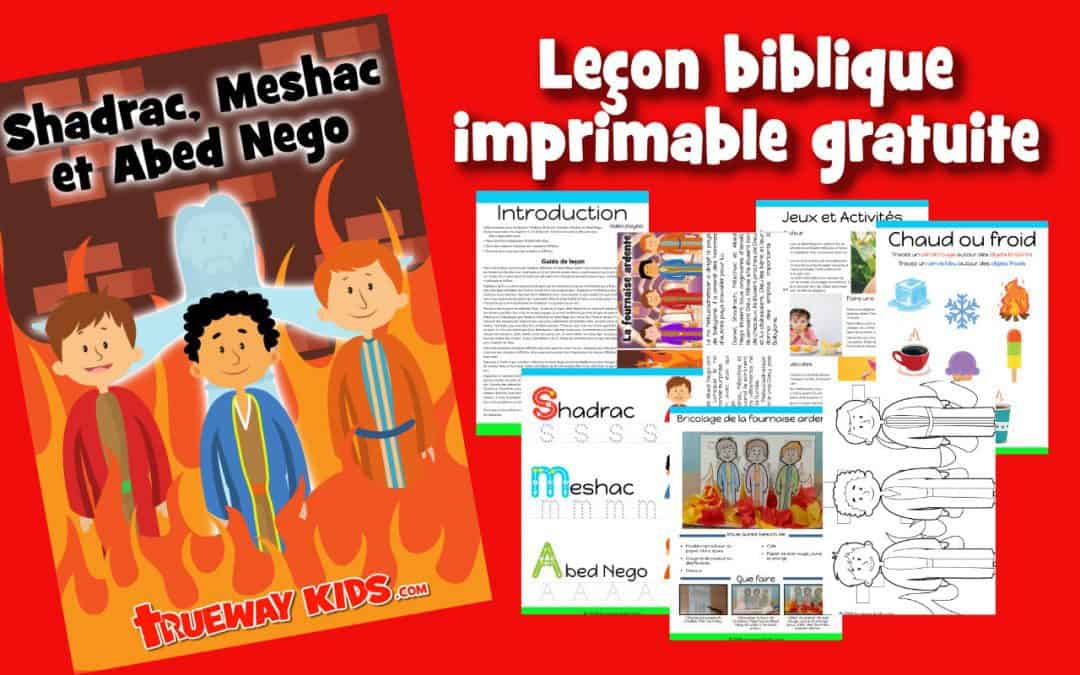 Shadrac, Meshac et Abed Nego