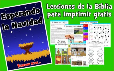 Esperando la Navidad – lección de la biblia para niños