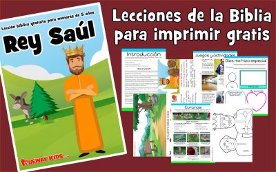 Rey Saúl – lección de la biblia para niños
