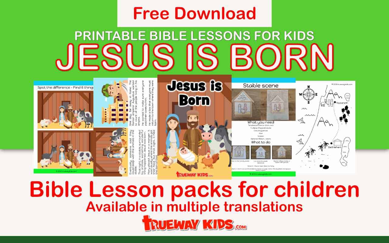jesus-is-born-free-printable-christmas-bible-lesson-trueway-kids for What Happened The Year I Was Born Printable Free Jesus is born - Free printable Christmas Bible lesson - Trueway Kids for What Happened The Year I Was Born Printable Free