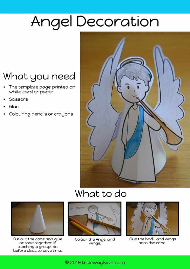 angel visits mary children's bible story