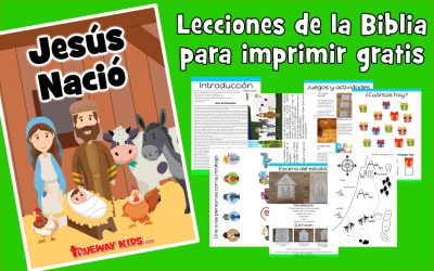 Jesús nació – lección de la biblia para niños