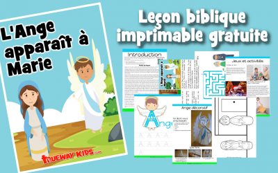L’Ange apparaît à Marie