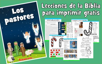 Los pastores – lección de la biblia para niños