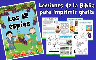 Los 12 espías – lección de la biblia para niños