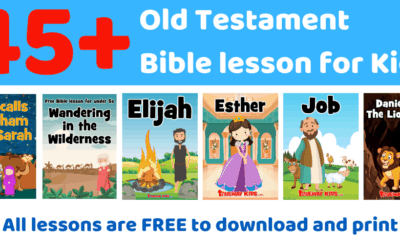 Free Old Testament Bible lessons for Children over 5