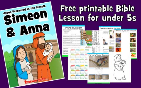 Simeon and Anna – Jesus presented in the temple - Trueway Kids