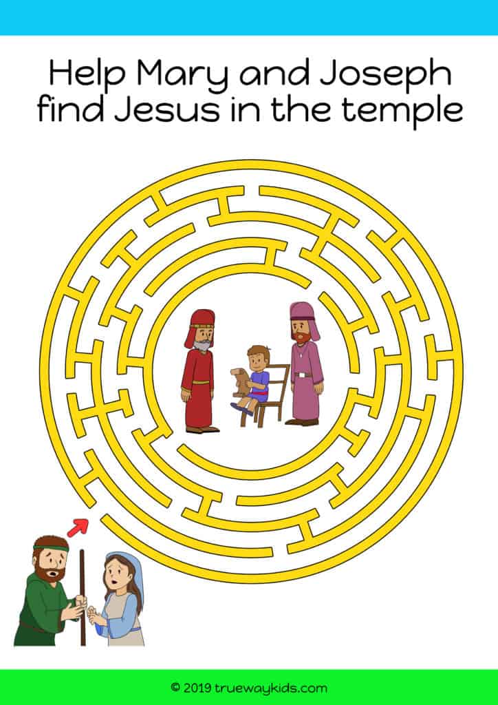 Jesus’ childhood - Jesus visits the temple - Trueway Kids