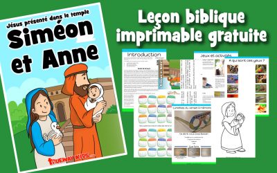 Siméon et Anne – Jésus présenté dans le temple