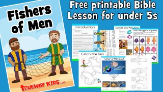 Jesus calls fishers of men - Bible lesson for kids