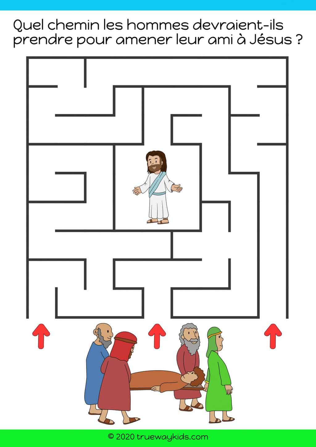 Jésus guérit et pardonne - la guérison d’un homme paralysé - Trueway Kids