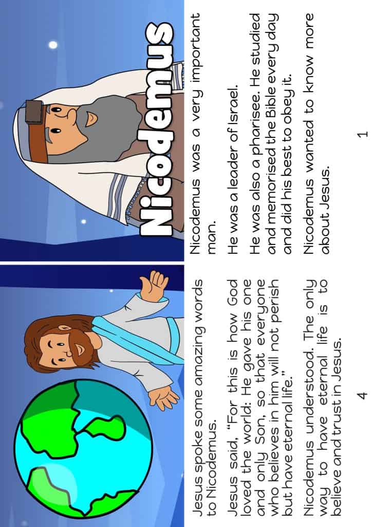 Jesus and Nicodemus - Bible lesson for kids - Trueway Kids