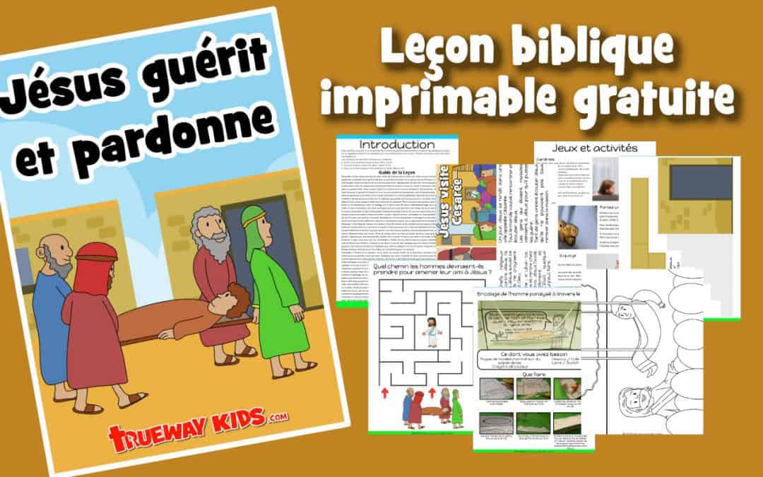 Jésus guérit et pardonne - la guérison d’un homme paralysé