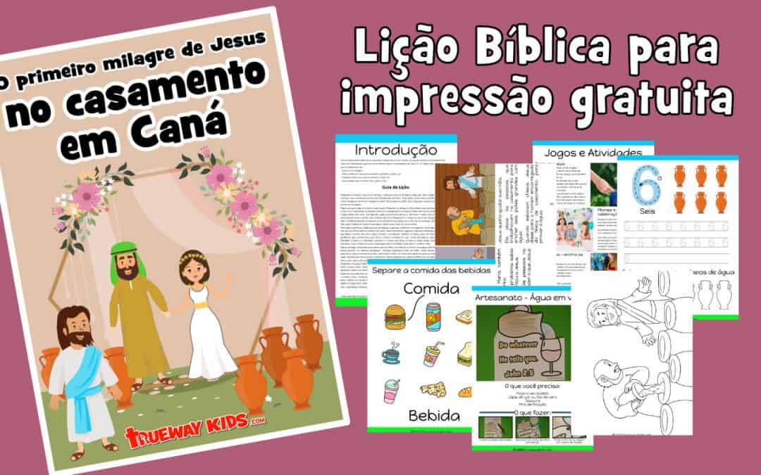 O primeiro milagre de Jesus