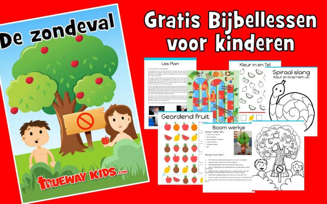 De zondeval bijbelles voor kinderen