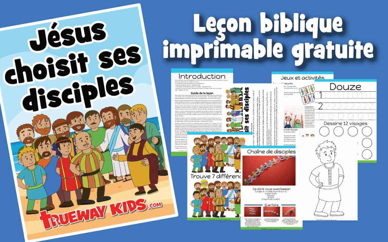 Jésus Choisit Ses Disciples Trueway Kids