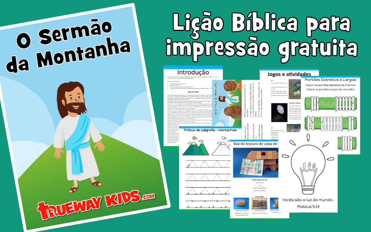 O Sermão Da Montanha - Trueway Kids