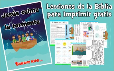 Jesús calma la tormenta