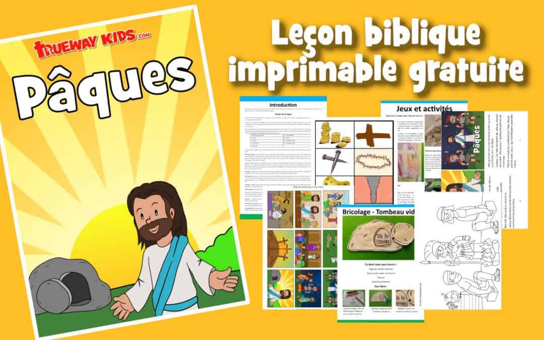 Leçon biblique de Pâques imprimable gratuitement. Couvre le Vendredi Saint jusqu'à Pâques. Artisanat de la tombe vide, pages à colorier, jeux de la Bible de Pâques et activités à la maison. Idéal pour les enfants d'âge préscolaire
