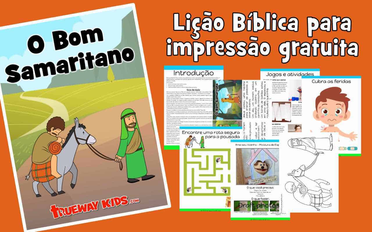 A Parábola Do Bom Samaritano - Trueway Kids