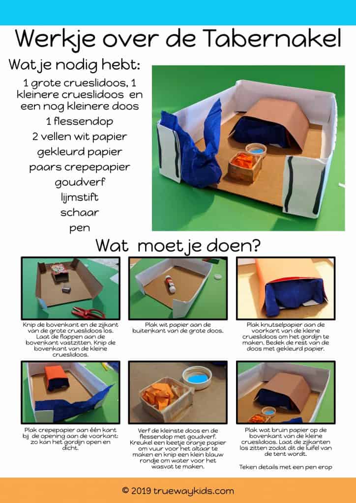 Werkje over de Tabernakel