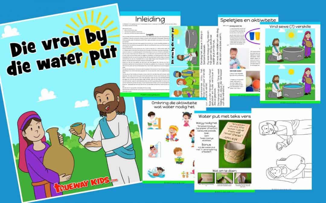 Die vrou by die water put