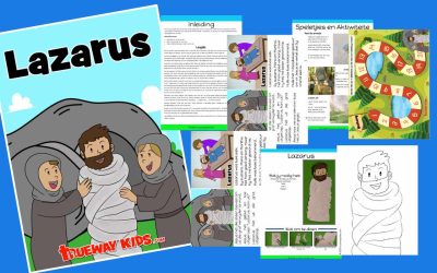 Lasarus – Gratis drukbare Bybel lesse